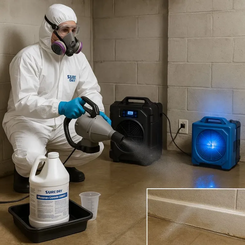Sanitization and Odor Removal process in Horry County, SC