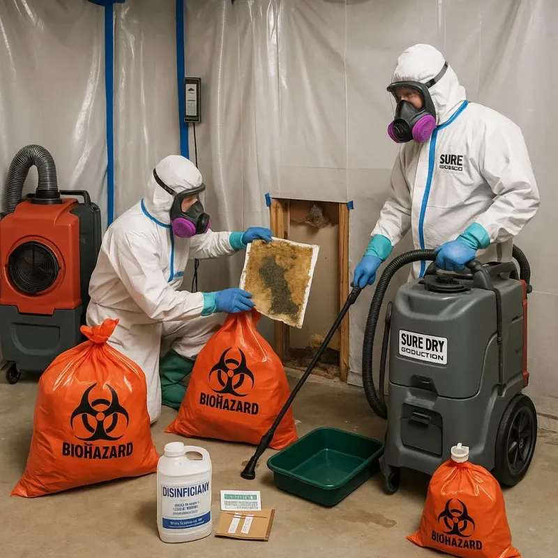 Contaminated Water Handling Protocols process in Horry County, SC