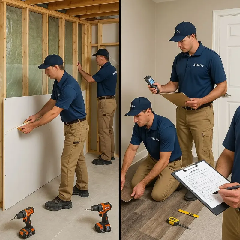 Repairs and Reconstruction process in Horry County, SC